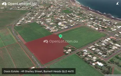 Satellite image for  Oasis Estate - 49 Shelley Street, Burnett Heads QLD 4670