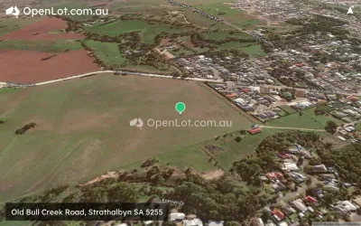 Satellite image for  Old Bull Creek Road, Strathalbyn SA 5255