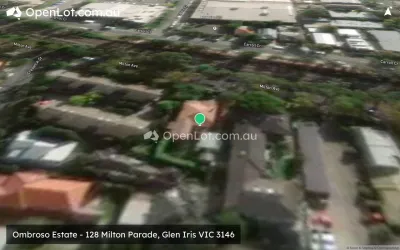 Satellite image for  Ombroso Estate - 128 Milton Parade, Glen Iris VIC 3146