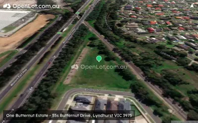 Satellite image for  One Butternut Estate - 55s Butternut Drive, Lyndhurst VIC 3975