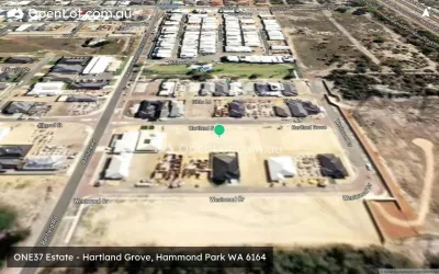 Satellite image for  ONE37 Estate - Hartland Grove, Hammond Park WA 6164