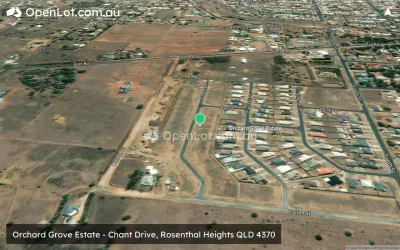 Satellite image for  Orchard Grove Estate - Chant Drive, Rosenthal Heights QLD 4370