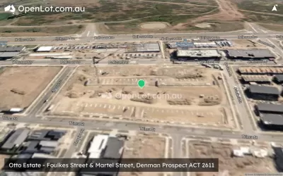 Satellite image for  Otto Estate - Foulkes Street & Martel Street, Denman Prospect ACT 2611