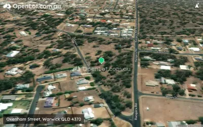 Satellite image for  Oxenham Street, Warwick QLD 4370