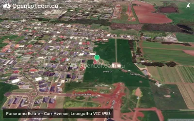 Satellite image for  Panorama Estate - Carr Avenue, Leongatha VIC 3953
