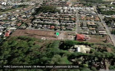 Satellite image for  PARC Calamvale Estate - 58 Menser Street, Calamvale QLD 4116