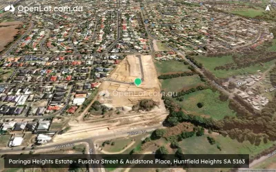 Satellite image for  Paringa Heights Estate - Fuschia Street & Auldstone Place, Huntfield Heights SA 5163