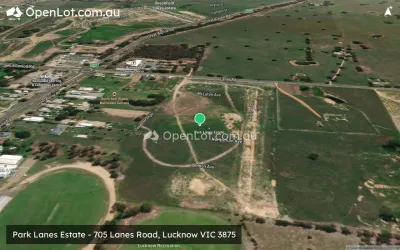 Satellite image for  Park Lanes Estate - 705 Lanes Road, Lucknow VIC 3875