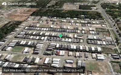 Satellite image for  Park Rise Estate - 511 Chambers Flat Road, Park Ridge QLD 4125