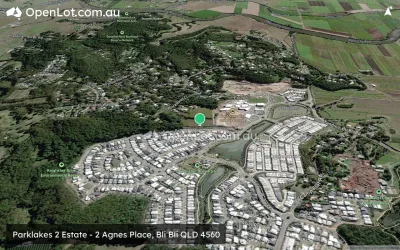 Satellite image for  Parklakes 2 Estate - 2 Agnes Place, Bli Bli QLD 4560