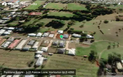 Satellite image for  Parklane Estate - 1-23 Pascoe Lane, Harlaxton QLD 4350