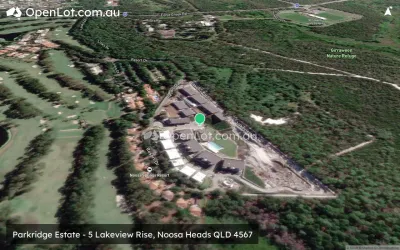 Satellite image for  Parkridge Estate - 5 Lakeview Rise, Noosa Heads QLD 4567