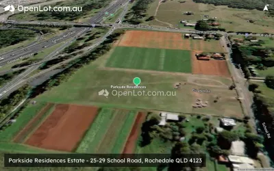 Satellite image for  Parkside Residences Estate - 25-29 School Road, Rochedale QLD 4123