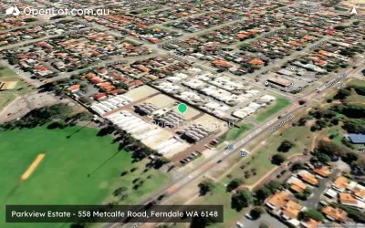 Satellite image for  Parkview Estate - 558 Metcalfe Road, Ferndale WA 6148