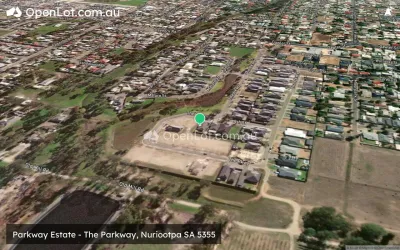 Satellite image for  Parkway Estate - The Parkway, Nuriootpa SA 5355