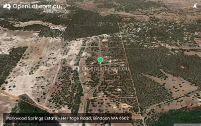 Satellite image for  Parkwood Springs Estate - Heritage Road, Bindoon WA 6502