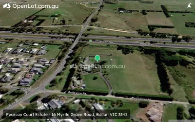 Satellite image for  Pearson Court Estate - 16 Myrtle Grove Road, Ballan VIC 3342