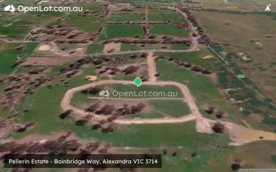 Satellite image for  Pellerin Estate - Bainbridge Way, Alexandra VIC 3714