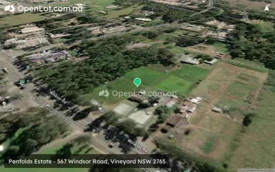 Satellite image for  Penfolds Estate - 567 Windsor Road, Vineyard NSW 2765