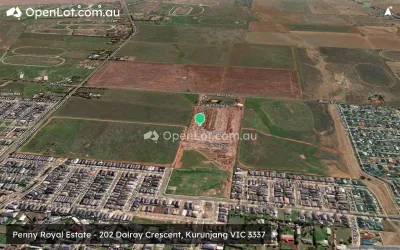 Satellite image for  Penny Royal Estate - 202 Dalray Crescent, Kurunjang VIC 3337