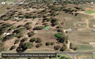 Satellite image for  Pike Road Estate - Lot 123 Pike Road, Baldivis WA 6171