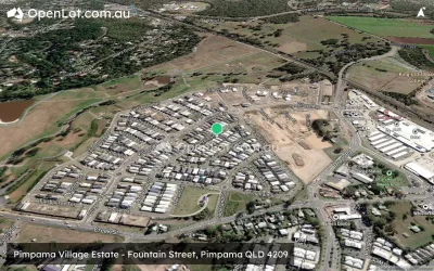 Satellite image for  Pimpama Village Estate - Fountain Street, Pimpama QLD 4209