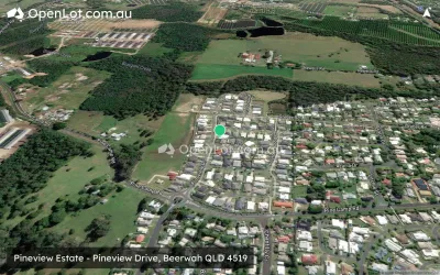 Satellite image for  Pineview Estate - Pineview Drive, Beerwah QLD 4519