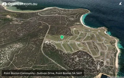 Satellite image for  Point Boston Community - Sullivan Drive, Point Boston SA 5607