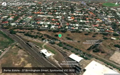Satellite image for  Porter Estate - 37 Birmingham Street, Spotswood VIC 3015