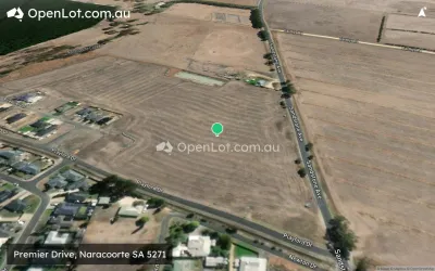 Satellite image for  Premier Drive, Naracoorte SA 5271