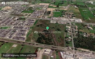 Satellite image for  Princes Highway, Officer VIC 3809