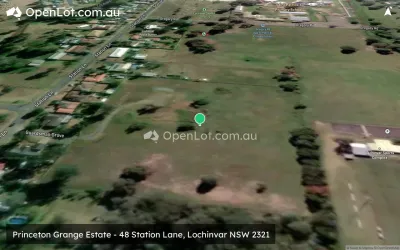 Satellite image for  Princeton Grange Estate - 48 Station Lane, Lochinvar NSW 2321