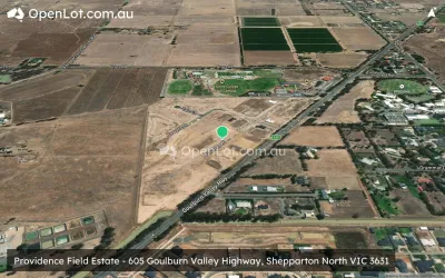 Satellite image for  Providence Field Estate - 605 Goulburn Valley Highway, Shepparton North VIC 3631
