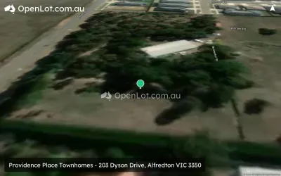 Satellite image for  Providence Place Townhomes - 203 Dyson Drive, Alfredton VIC 3350