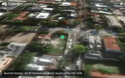 Satellite image for  Quartet Estate - 81-87 Hawksburn Road, South Yarra VIC 3141