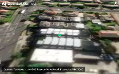 Satellite image for  Queens Terraces - 244-246 Pascoe Vale Road, Essendon VIC 3040