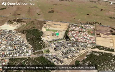 Satellite image for  Ravenswood Green Private Estate - Broadhurst Avenue, Ravenswood WA 6208