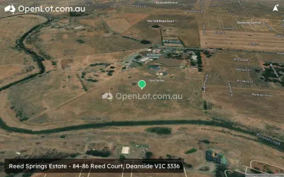 Satellite image for  Reed Springs Estate - 84-86 Reed Court, Deanside VIC 3336