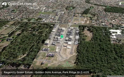Satellite image for  Regencty Green Estate - Golden Gate Avenue, Park Ridge QLD 4125