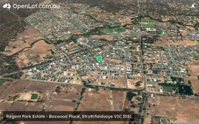 Satellite image for  Regent Park Estate - Boxwood Place, Strathfieldsaye VIC 3551