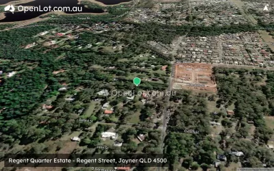 Satellite image for  Regent Quarter Estate - Regent Street, Joyner QLD 4500