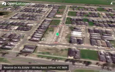 Satellite image for  Reserve On Rix Estate - 150 Rix Road, Officer VIC 3809