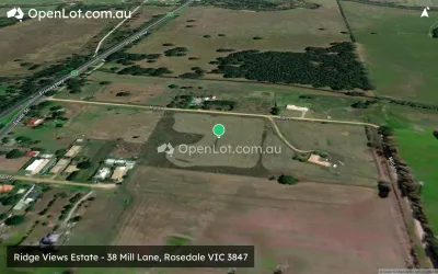 Satellite image for  Ridge Views Estate - 38 Mill Lane, Rosedale VIC 3847