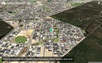 Satellite image for  Riva on Piara Waters Estate - Riva Entrance, Piara Waters WA 6112