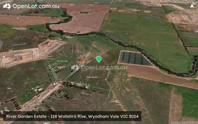 Satellite image for  River Garden Estate - 128 Wollahra Rise, Wyndham Vale VIC 3024