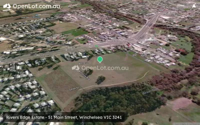 Satellite image for  Rivers Edge Estate - 51 Main Street, Winchelsea VIC 3241
