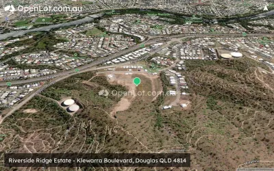 Satellite image for  Riverside Ridge Estate - Klewarra Boulevard, Douglas QLD 4814