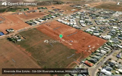 Satellite image for  Riverside Rise Estate - 516-534 Riverside Avenue, Mildura VIC 3500