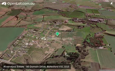 Satellite image for  Riverstone Estate - 60 Domain Drive, Batesford VIC 3213