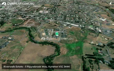 Satellite image for  Riverwalk Estate - 5 Ripplebrook Way, Kyneton VIC 3444